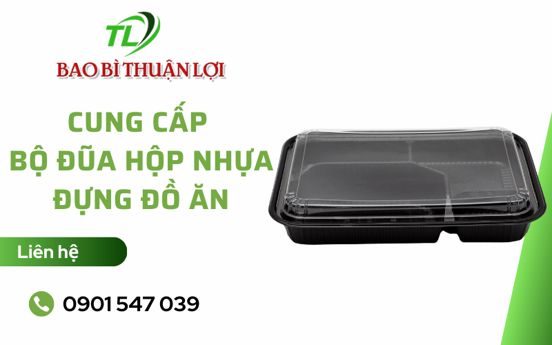 cung cấp bộ đũa hộp nhựa đựng đồ ăn