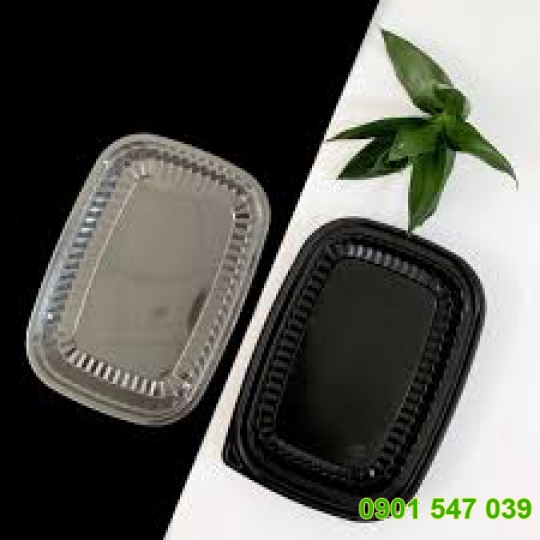 KHAY NHỰA ĐẾ ĐEN H 203